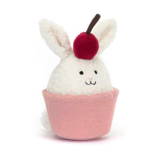 dainty dessert bunny cupcake