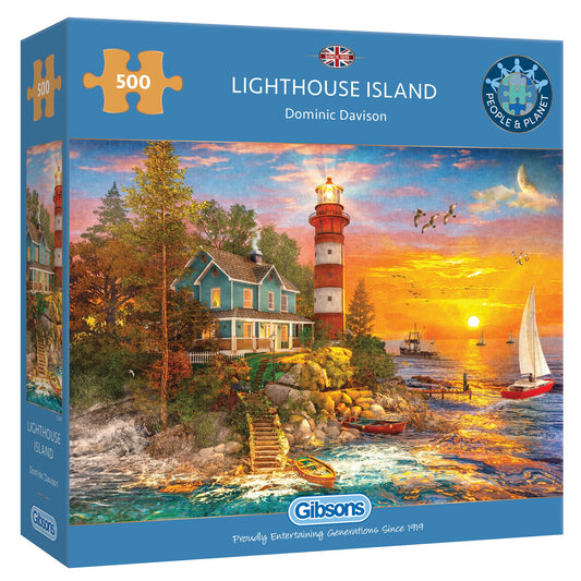 lighthouse island jigsaw