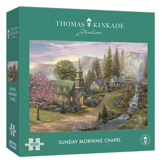 Thomas Kinkade Sunday Morning Chapel