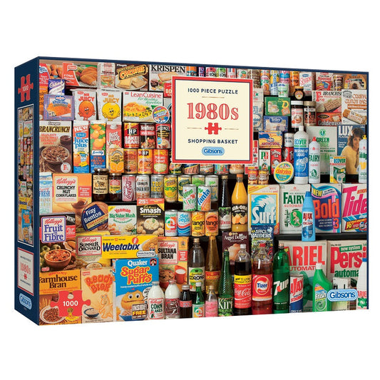 1980s Shopping Basket 1000 Pieces