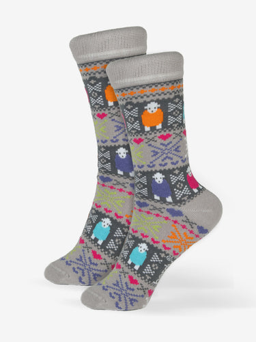 Fairisle Socks size 4-7