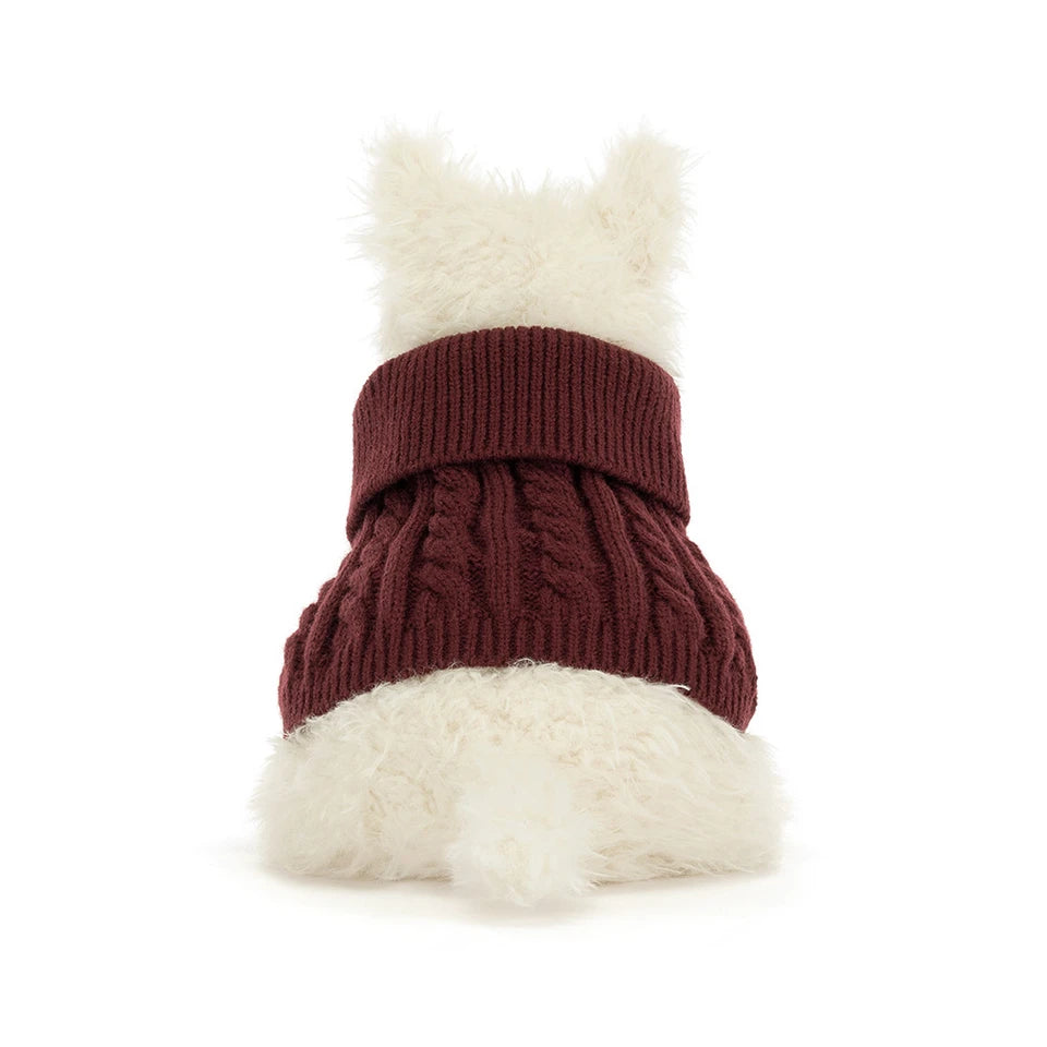 Munro Scottie Dog 'Winter Jumper'