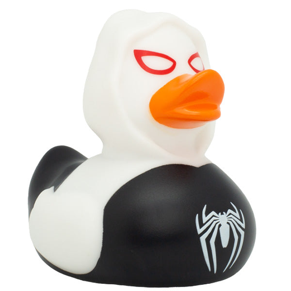 Black Spidy Duck - White